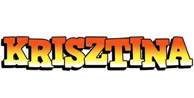 Krisztina sunset logo