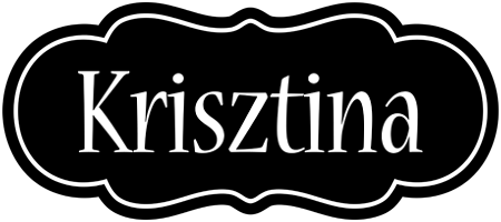 Krisztina welcome logo