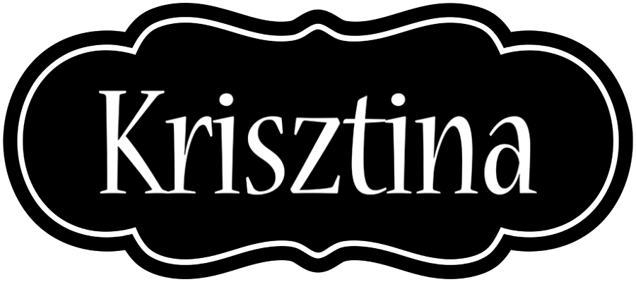 Krisztina welcome logo