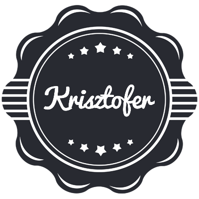 Krisztofer badge logo