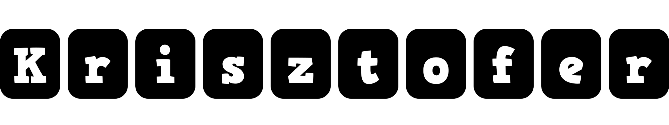 Krisztofer box logo