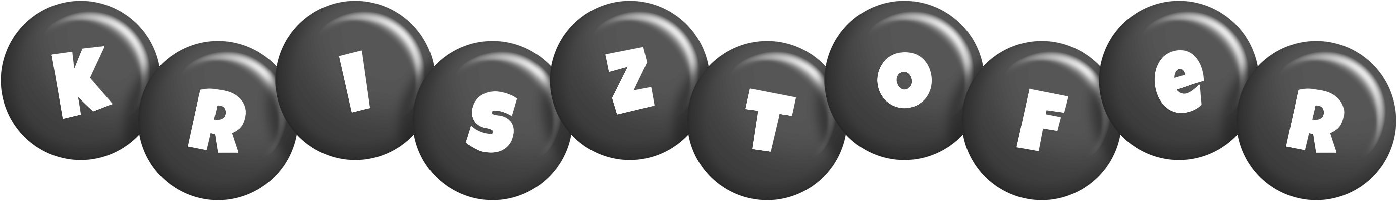 Krisztofer candy-black logo