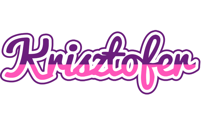 Krisztofer cheerful logo