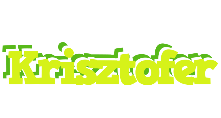 Krisztofer citrus logo