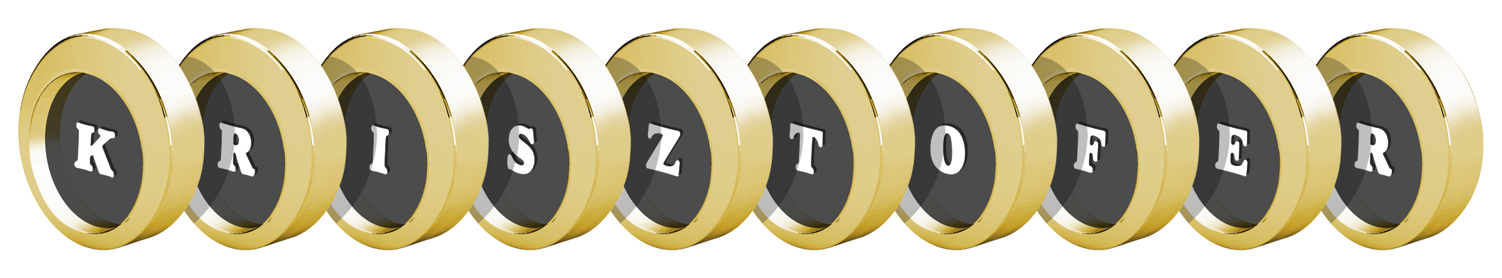 Krisztofer gold logo