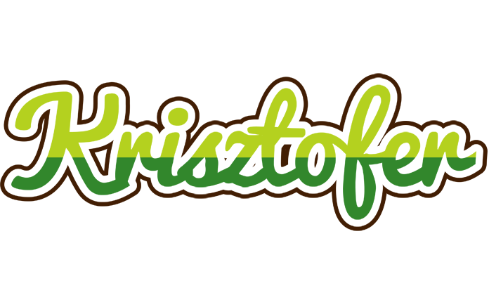 Krisztofer golfing logo