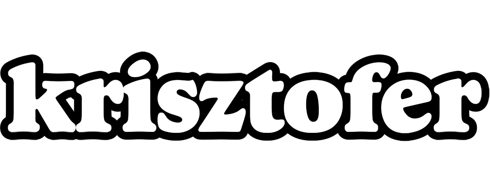 Krisztofer panda logo