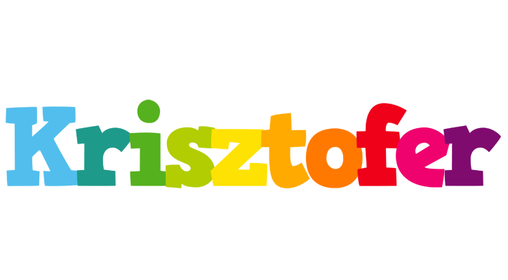 Krisztofer rainbows logo