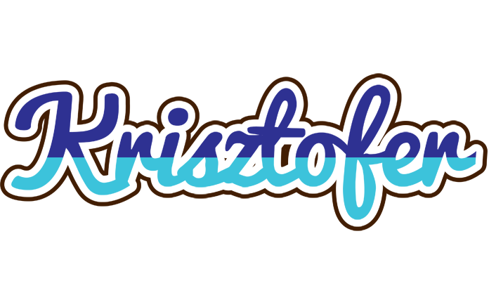 Krisztofer raining logo