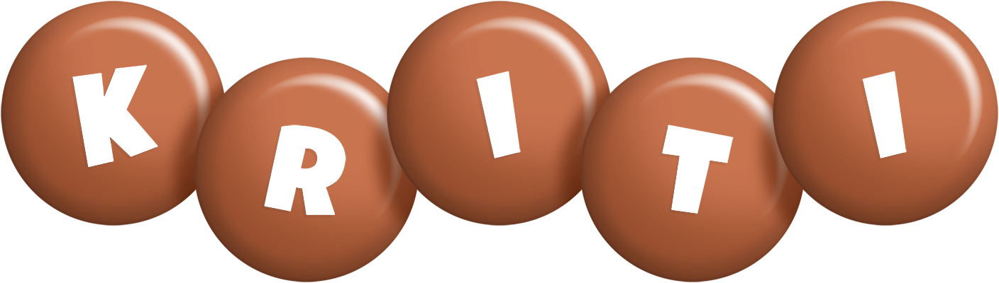 Kriti candy-brown logo