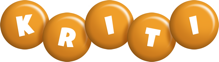 Kriti candy-orange logo