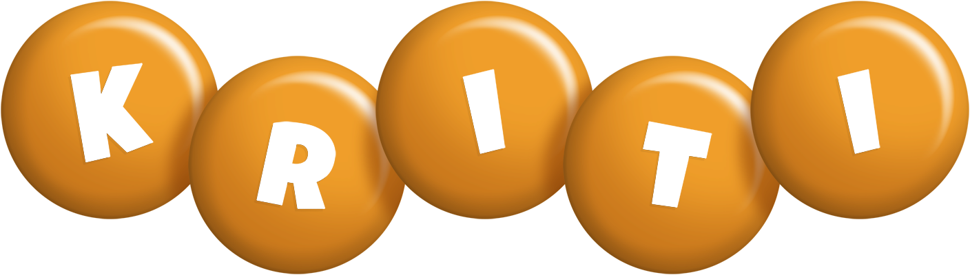 Kriti candy-orange logo