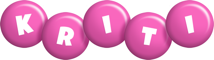 Kriti candy-pink logo