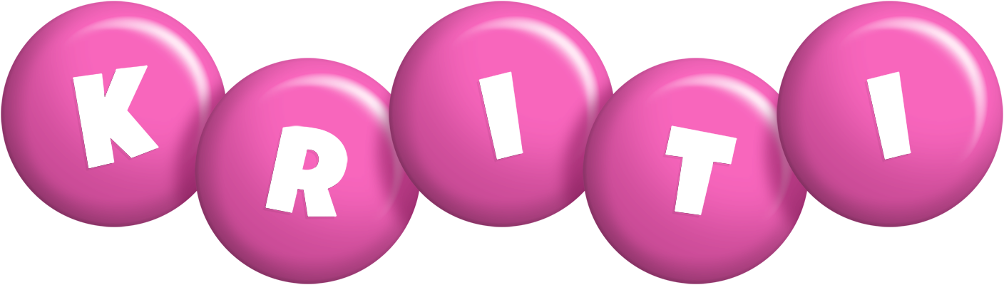 Kriti candy-pink logo