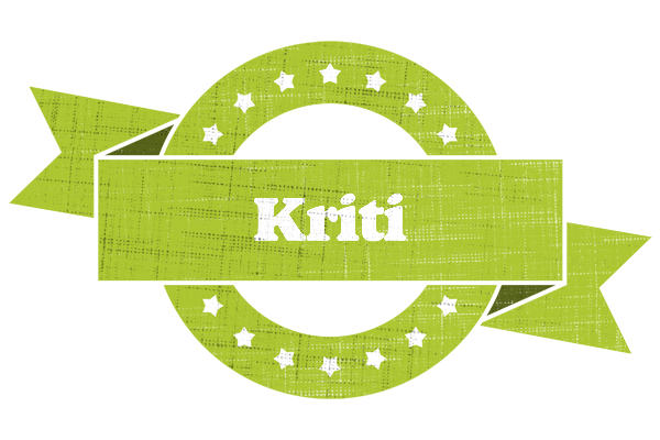Kriti change logo