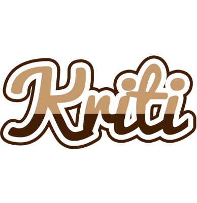 Kriti exclusive logo