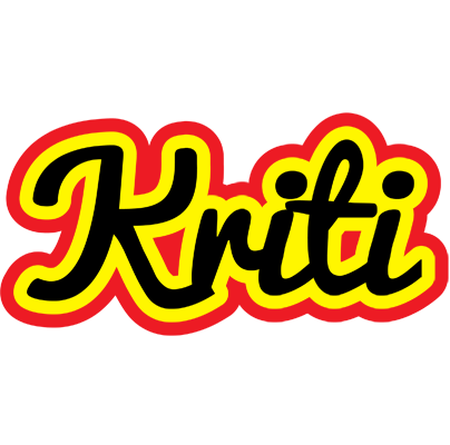 Kriti flaming logo