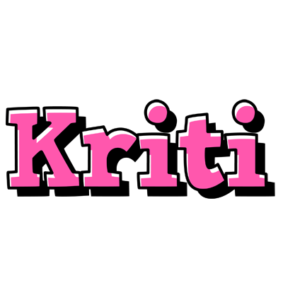 Kriti girlish logo