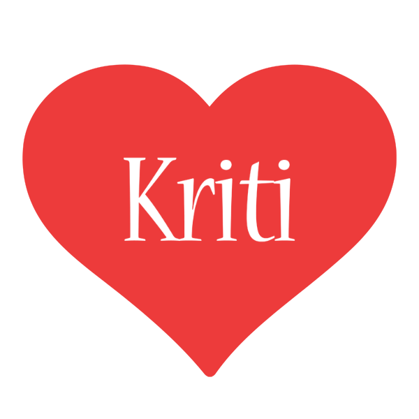 Kriti love logo