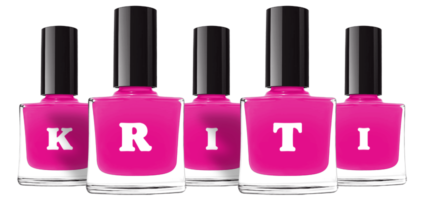 Kriti nails logo