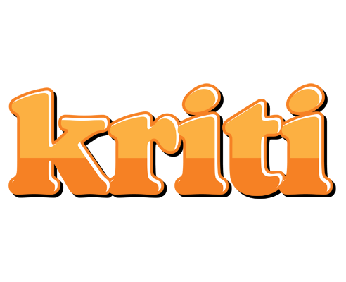 Kriti orange logo