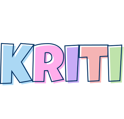 Kriti pastel logo