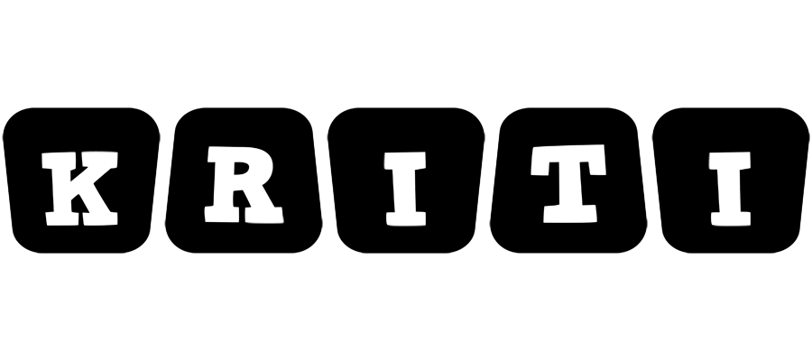 Kriti racing logo