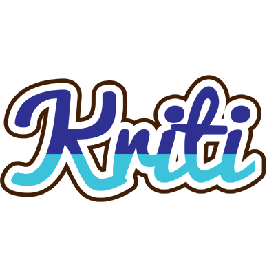 Kriti raining logo