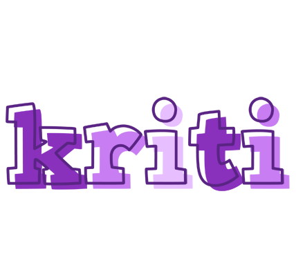 Kriti sensual logo