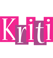 Kriti whine logo