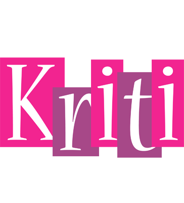 Kriti whine logo