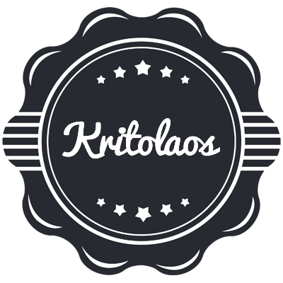 Kritolaos badge logo
