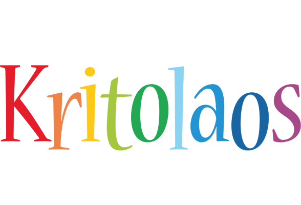 Kritolaos birthday logo