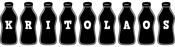 Kritolaos bottle logo