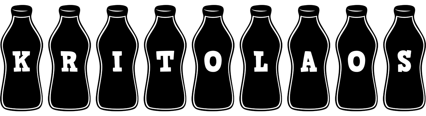 Kritolaos bottle logo