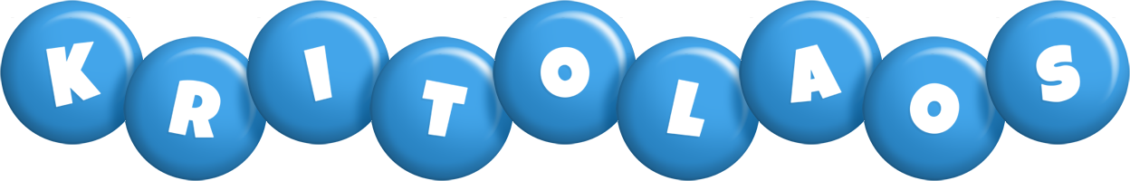 Kritolaos candy-blue logo