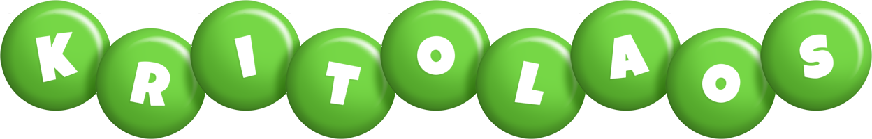 Kritolaos candy-green logo