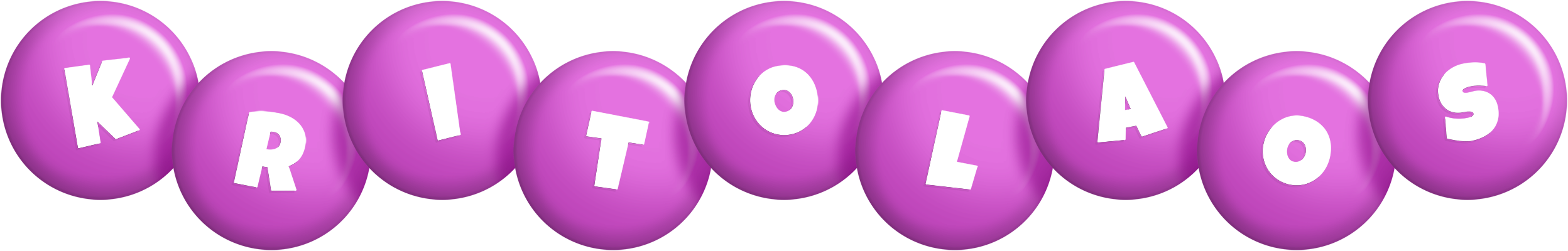 Kritolaos candy-purple logo