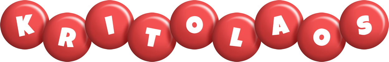 Kritolaos candy-red logo