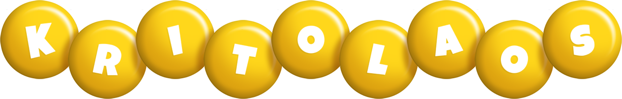 Kritolaos candy-yellow logo
