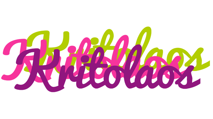 Kritolaos flowers logo