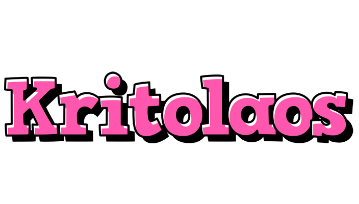 Kritolaos girlish logo
