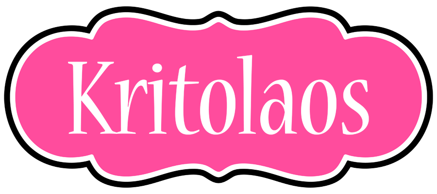 Kritolaos invitation logo