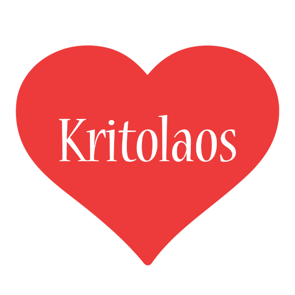 Kritolaos love logo