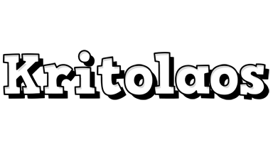 Kritolaos snowing logo