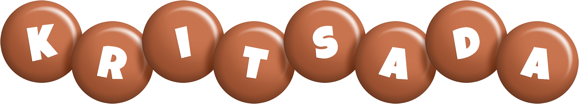 Kritsada candy-brown logo