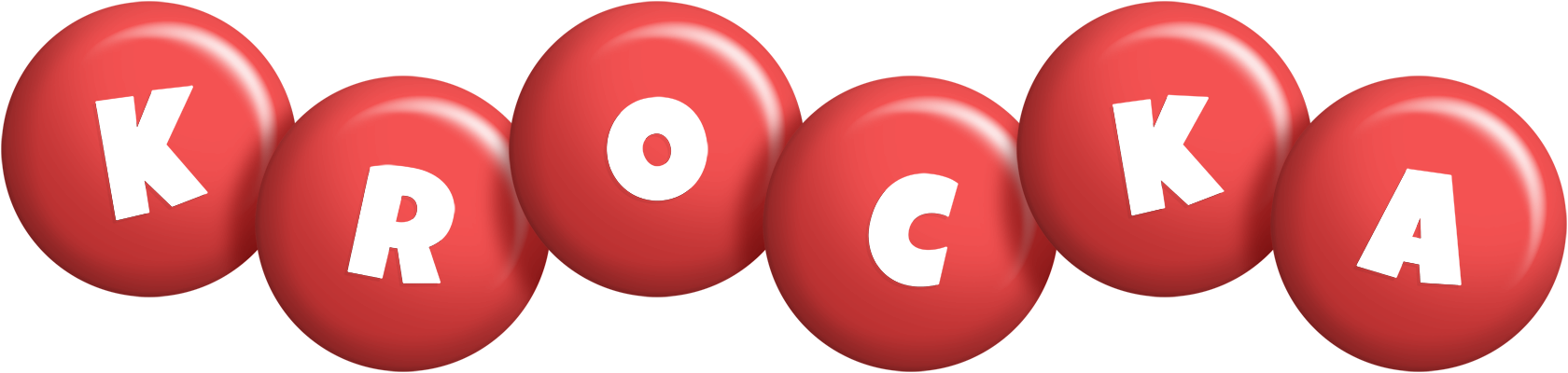 Krocka candy-red logo