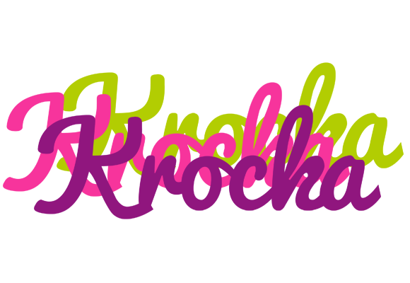 Krocka flowers logo
