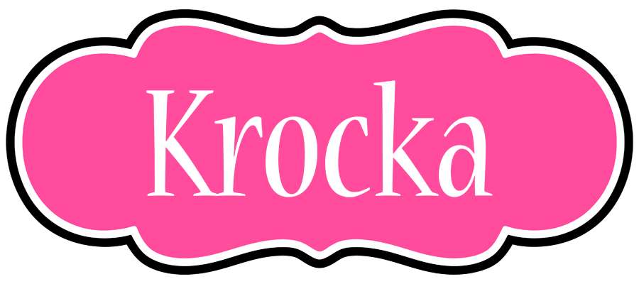 Krocka invitation logo
