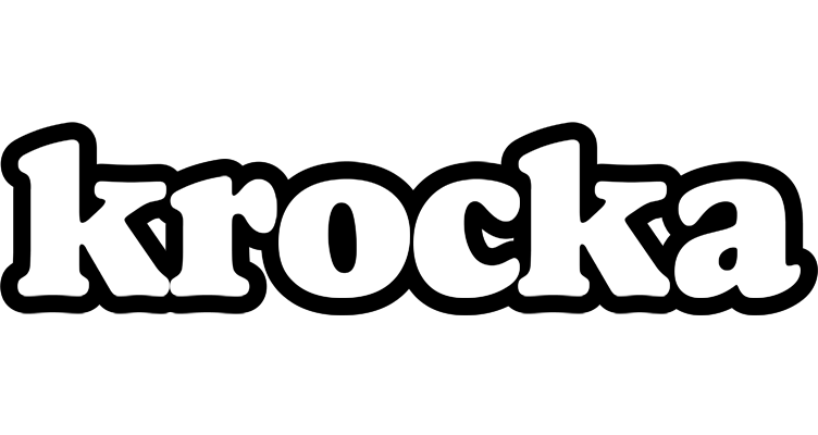 Krocka panda logo